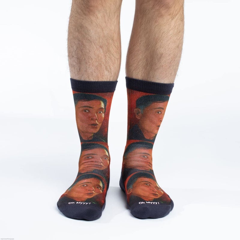 Good Luck Sock Men's George Takei Socks, Adult, Shoe Size 8-13 - Image 3
